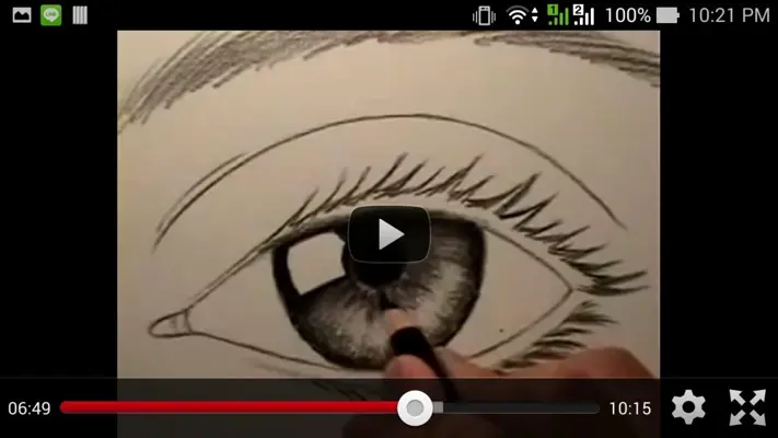 How to Draw Eyes android App screenshot 0